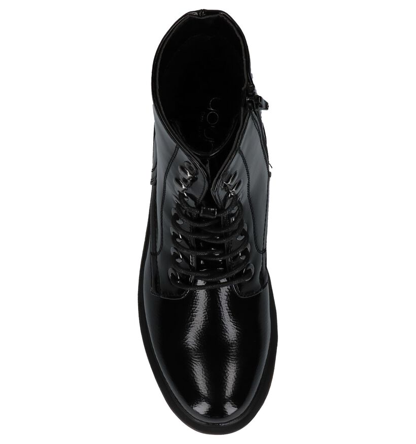 Youh! Bottillons en Noir en simili cuir (223843)