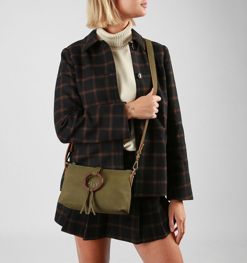 Woomen Verveine Kakigroene Crossbodytas voor dames (378673)