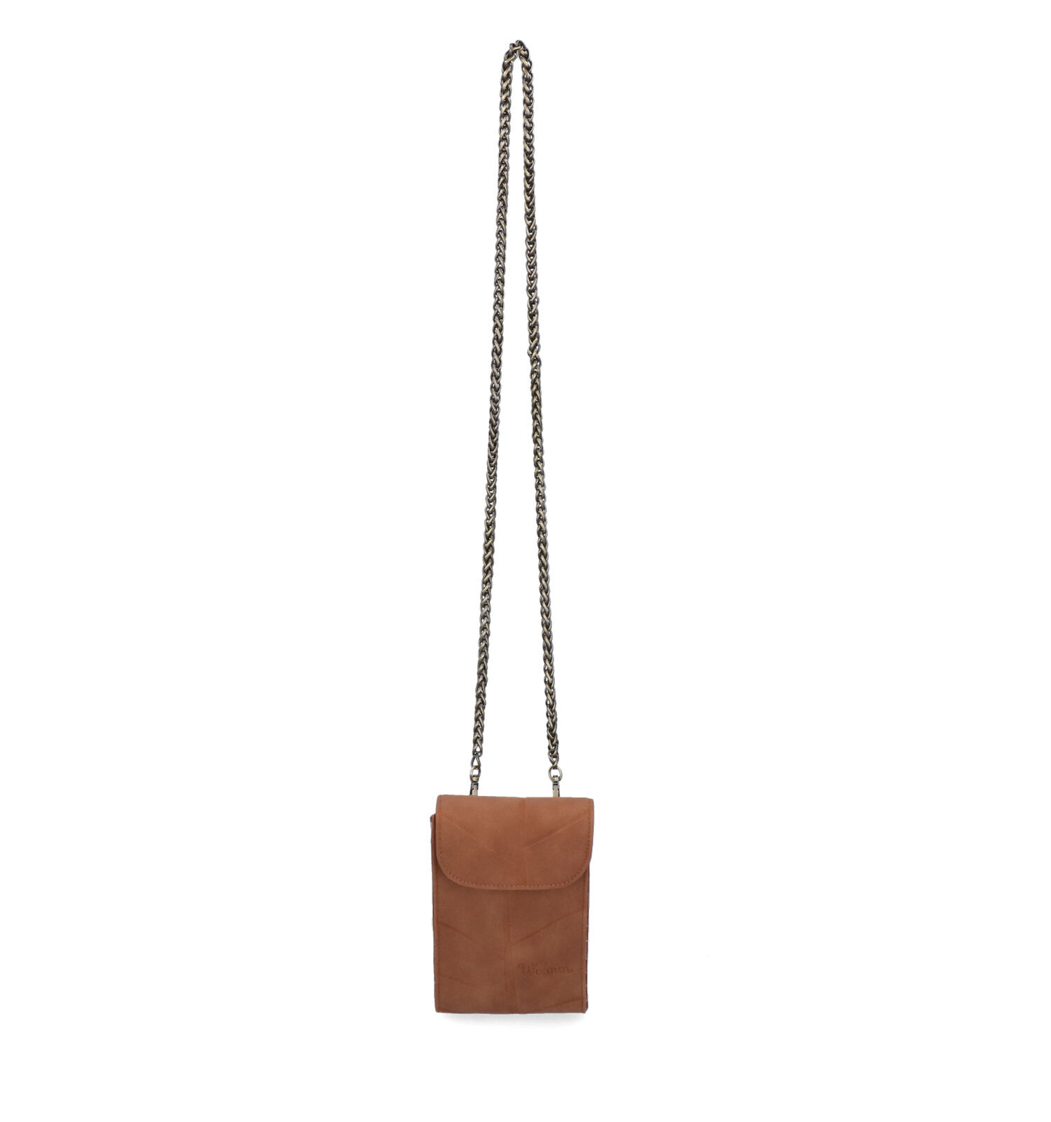 Woomen Nervure Cognac GSM Tasje Dames Crossbody tassen Online