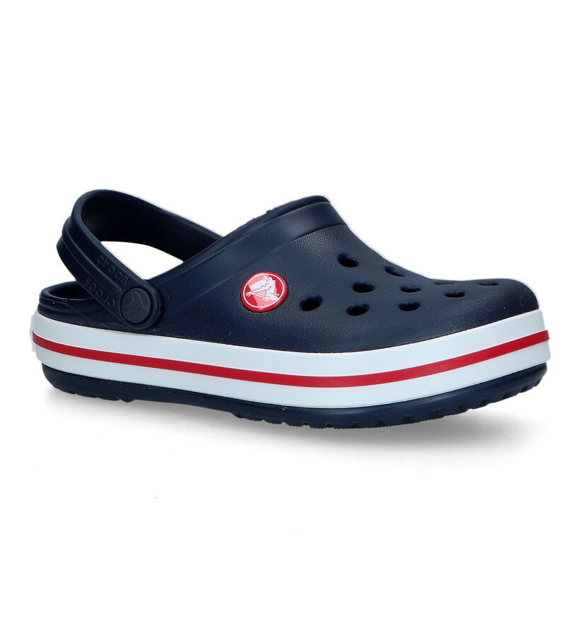 Crocs Crocband Claquettes en Bleu pour filles, garçons (356321)