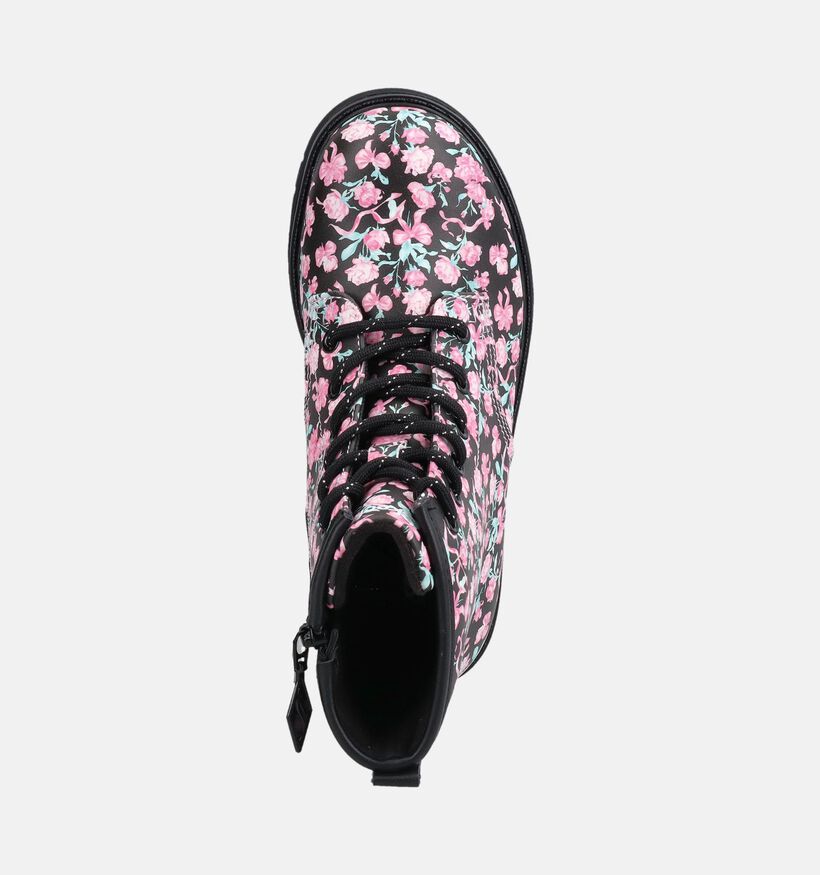 Skechers Gravlen Pretty Punk Boots en Noir pour filles (377990)