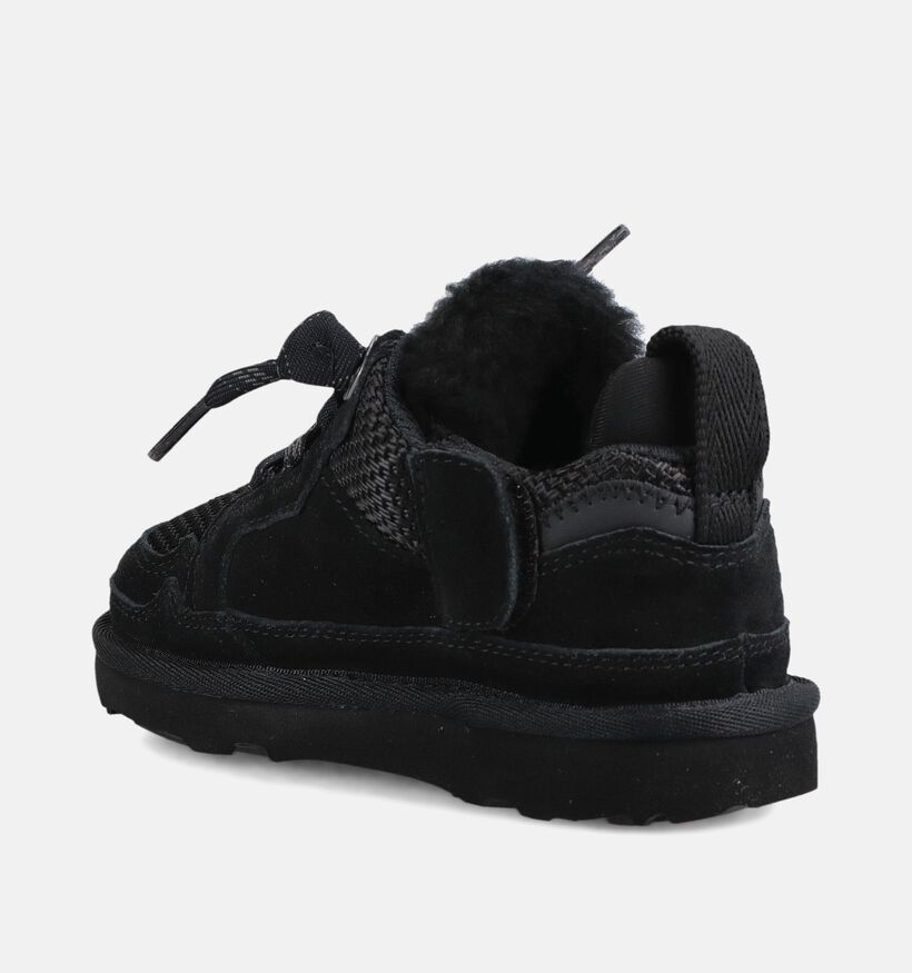 UGG Black Baskets en Noir pour filles (378055)