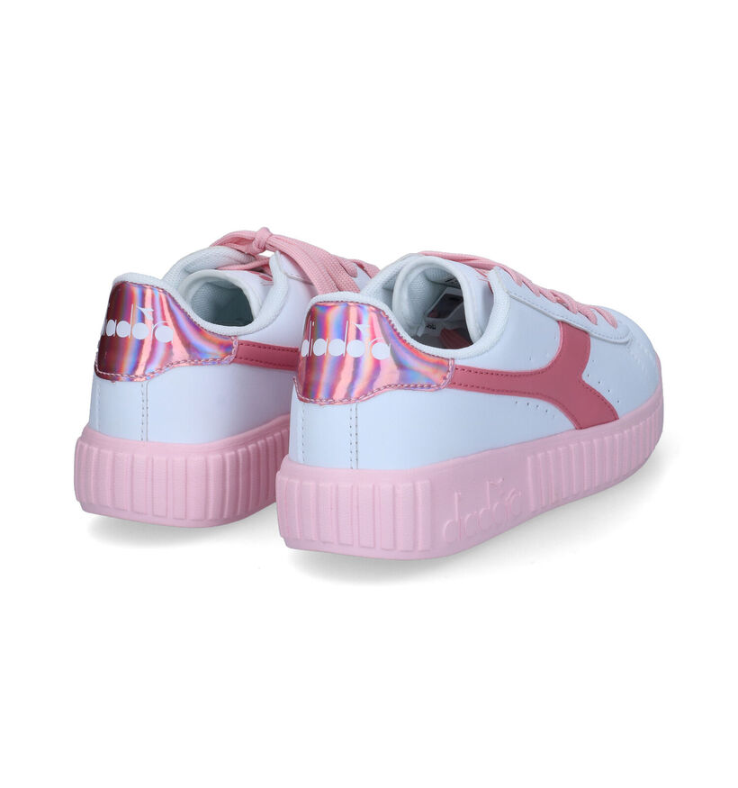 Diadora Game Step GS Witte Sneakers voor meisjes (302943)