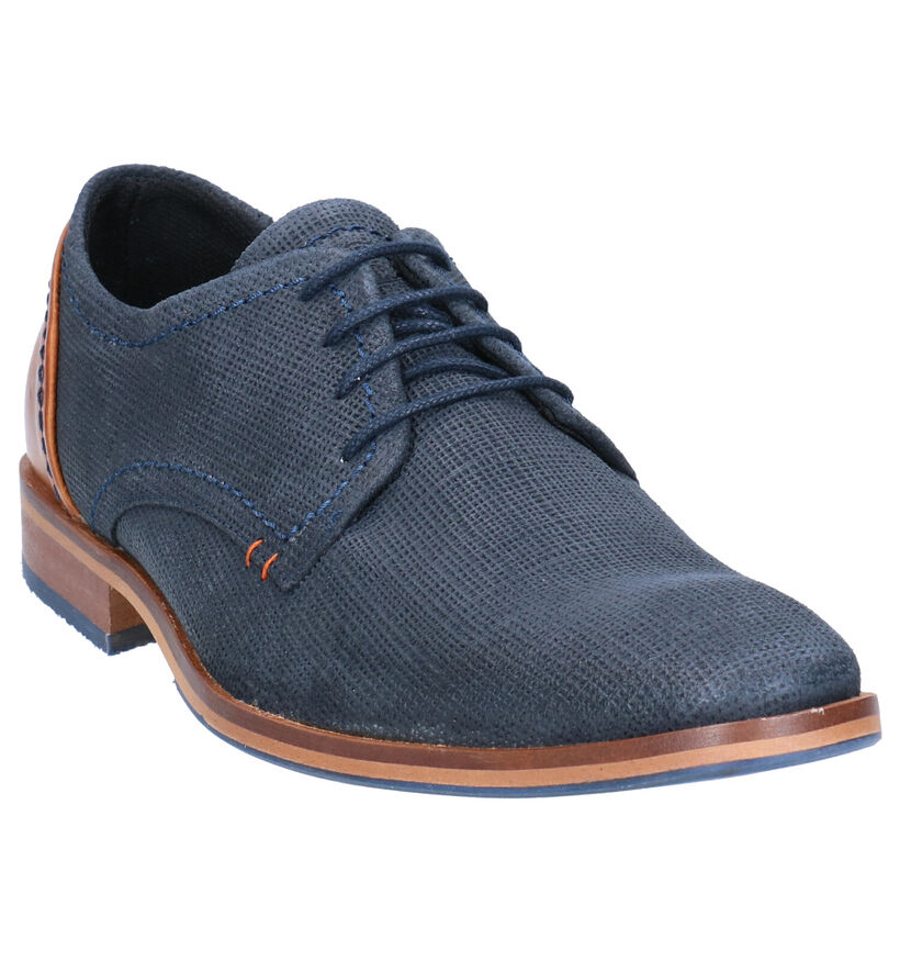 Bullboxer Chaussures habillées en Bleu foncé en cuir (280099)