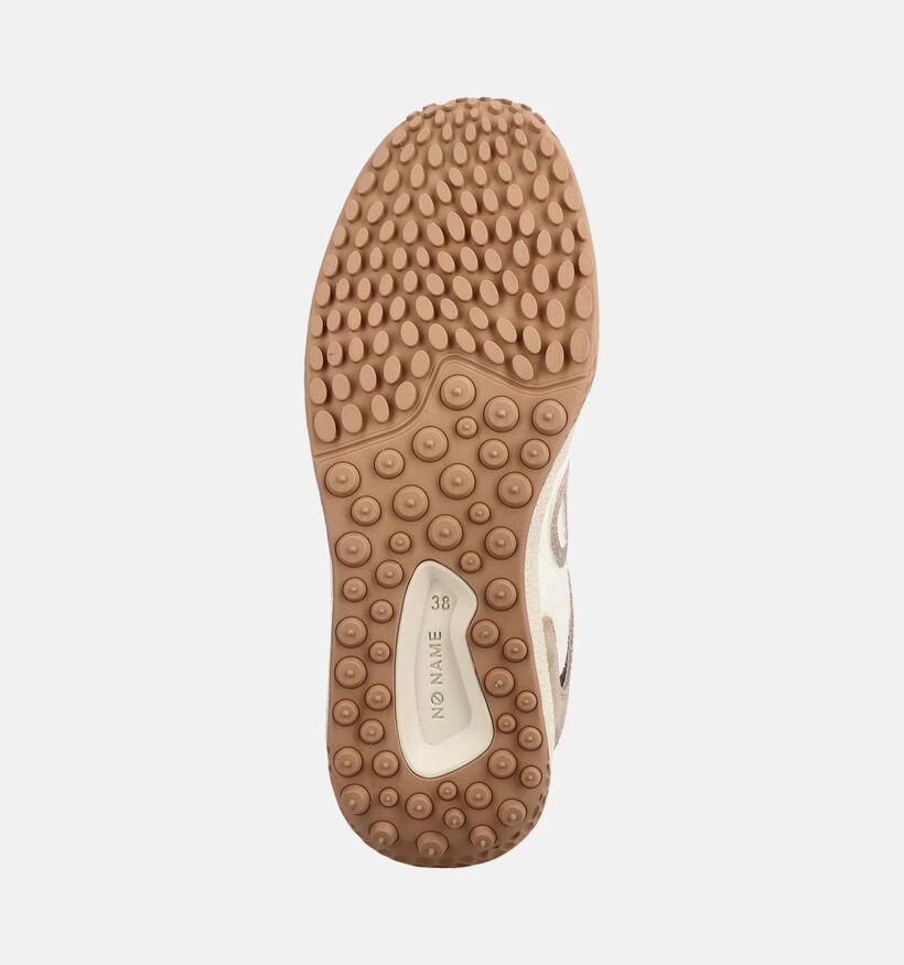 No Name Kate Ecru Sneakers voor dames (380993) - geschikt voor steunzolen