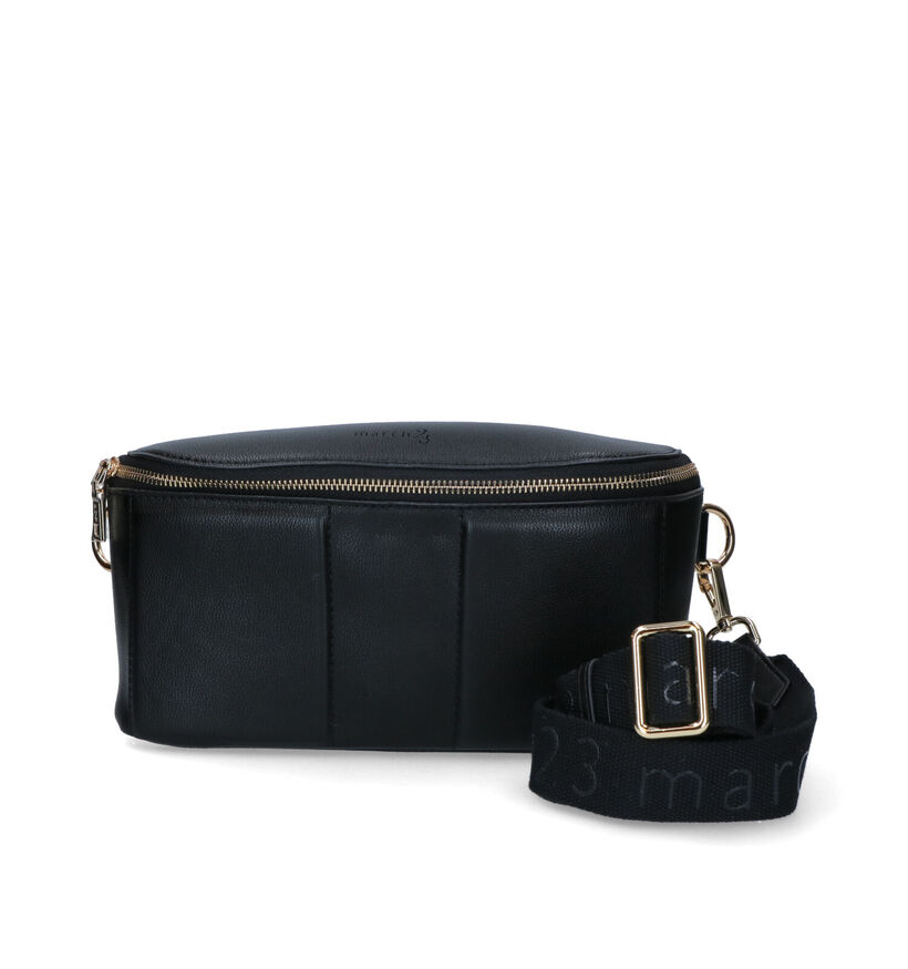 March23 Donny Sac banane en Noir en simili cuir (314218)