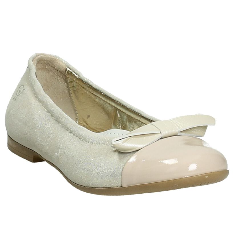 Rondinella Ballerina's Goud met Strik in nubuck (194067)