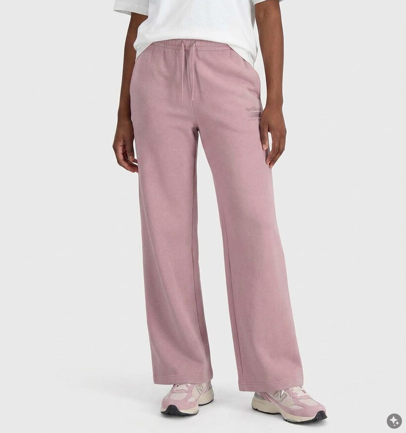 New Balance Pantalon de jogging en Rose pour femmes (385901)