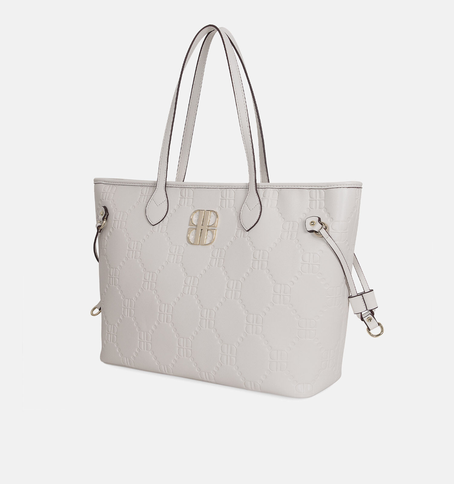 Laurent David Emma 887 Witte Shopper tas Dames Shoppers Online op TORFS.BE