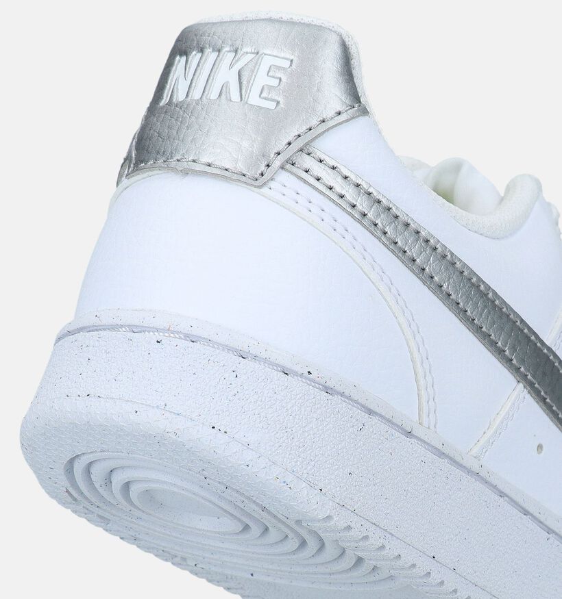 Nike Court Vision Low Next Nature Baskets en Blanc pour femmes (332411)