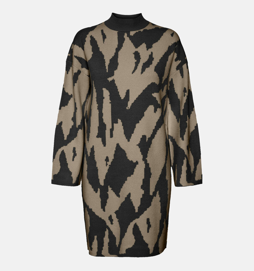 Vero Moda Gold Zwarte Trui jurk voor dames (346167)