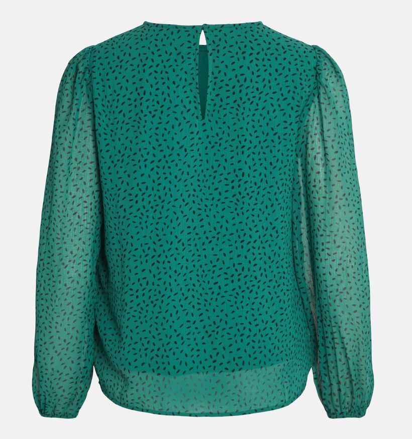 Vila Britanja Dot Groene Blouse voor dames (337676)