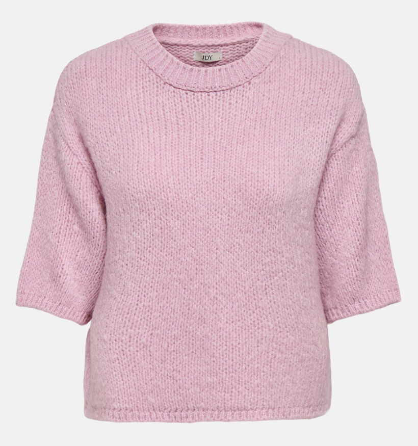 JDY Linea Roze Pull met Halflange Mouwen voor dames (367901)