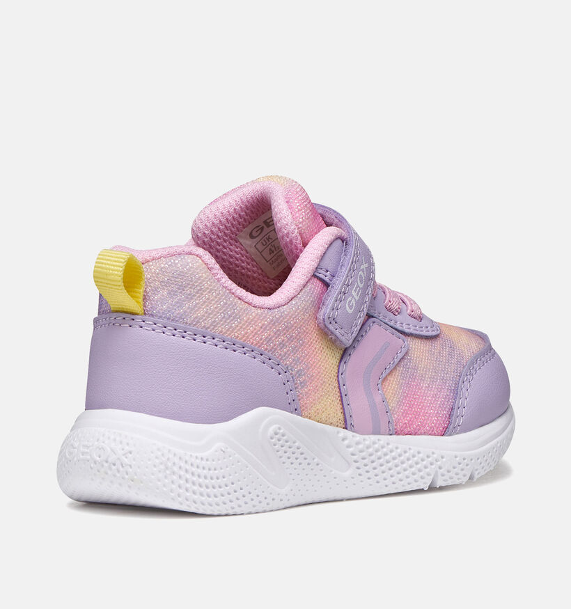 Geox Paarse Babysneakers voor meisjes (370147) - geschikt voor steunzolen