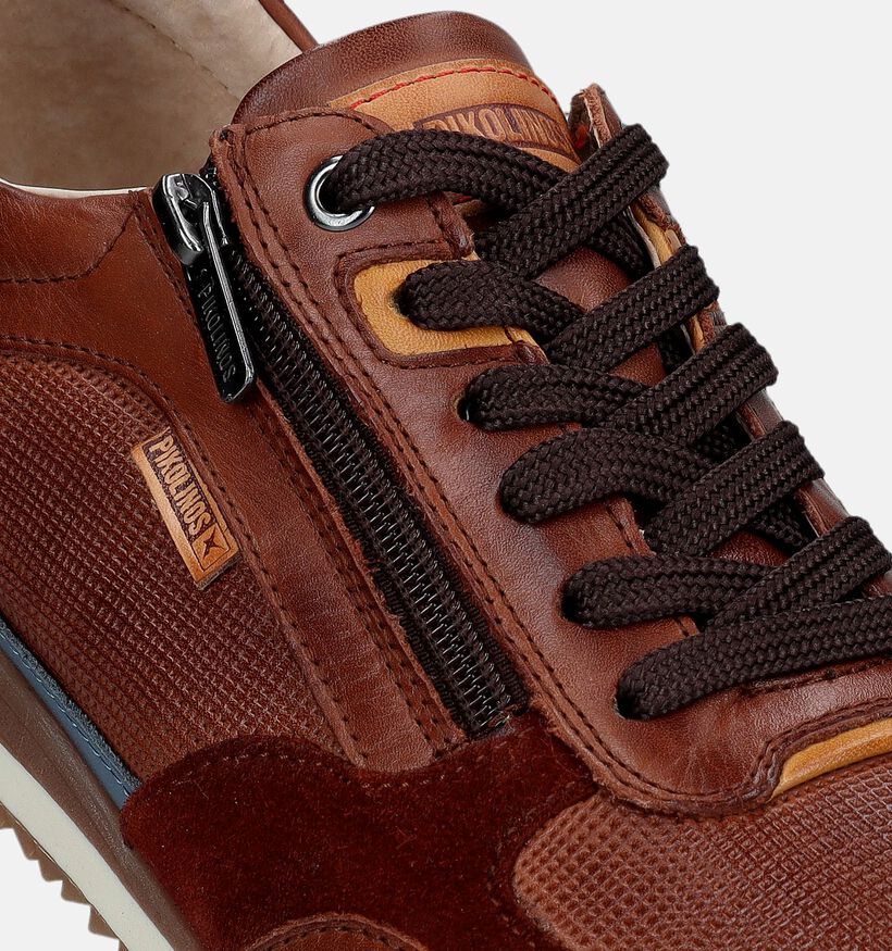 Pikolinos Liverpool Cognac Veterschoenen voor heren (339944) - geschikt voor steunzolen