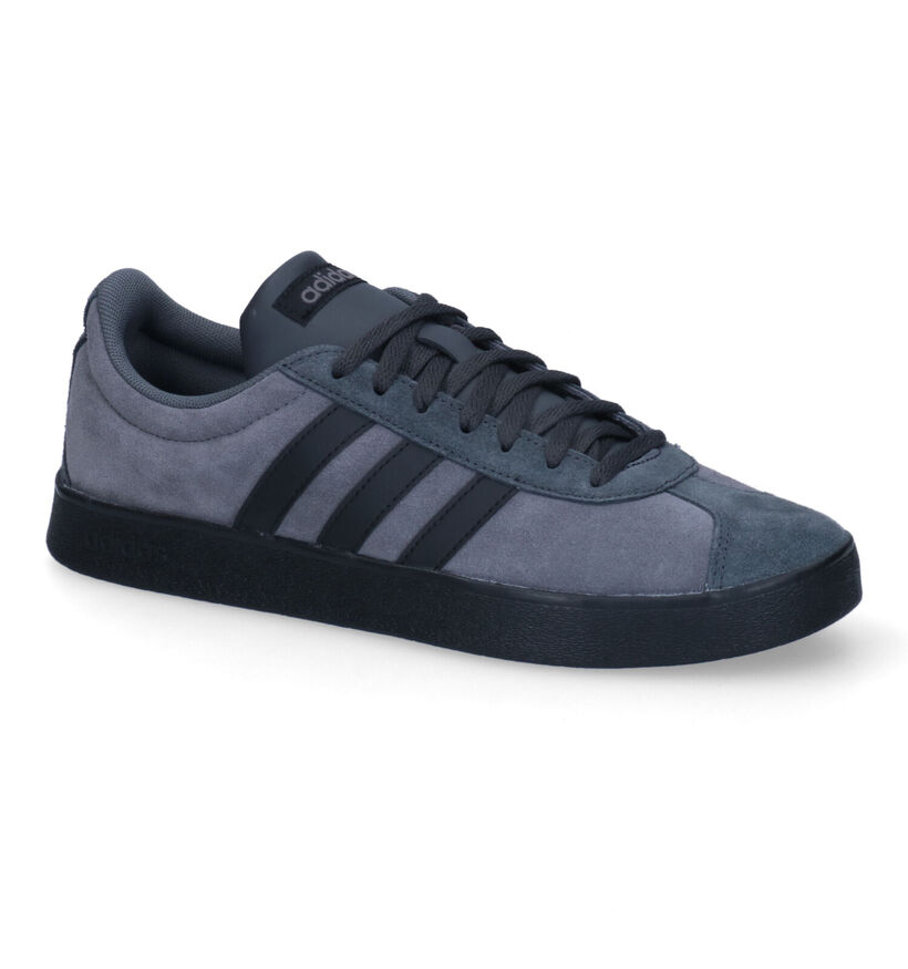 adidas VL Court 2.0 Baskets en Gris en simili cuir (308470)