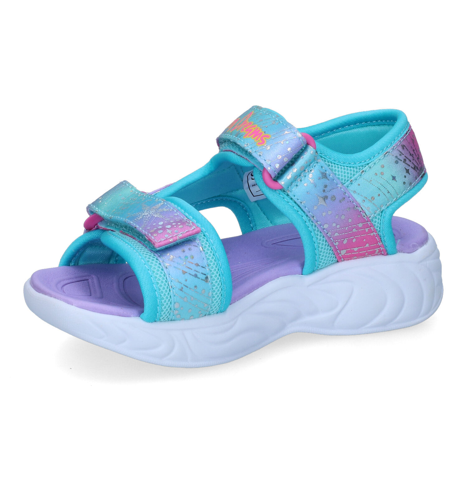 Skechers Unicorn Dreams Blauwe Sandalen Meisjes Sandalen Online op TORFS.BE