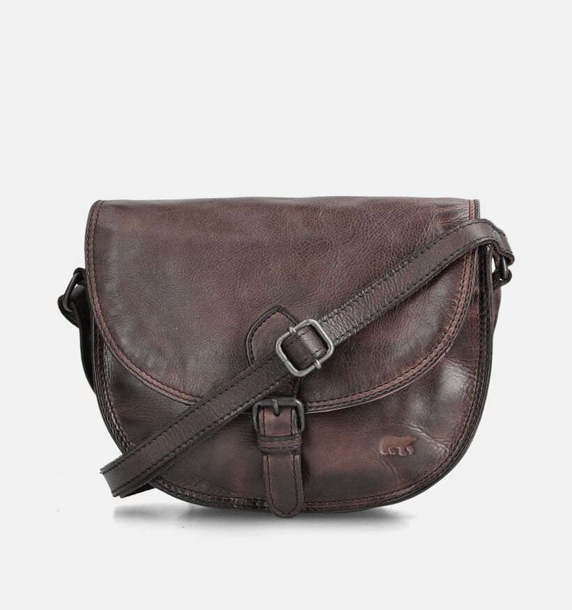Bear Design Donkerbruine Crossbodytas voor dames (382109)