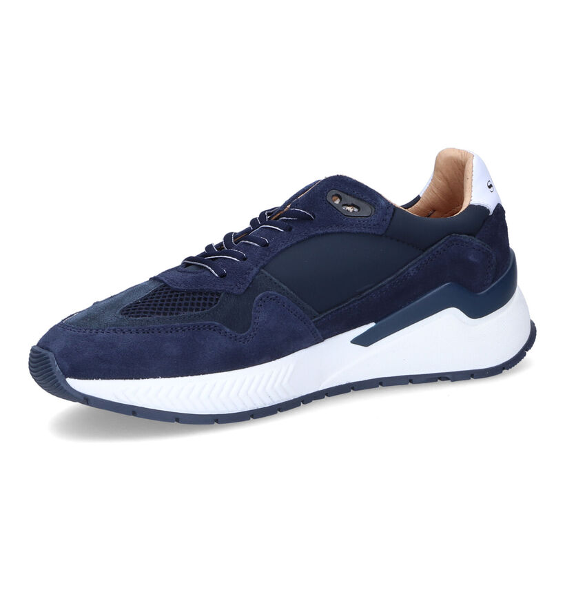 Scapa Chaussures plates en Bleu pour hommes (307032) - pour semelles orthopédiques