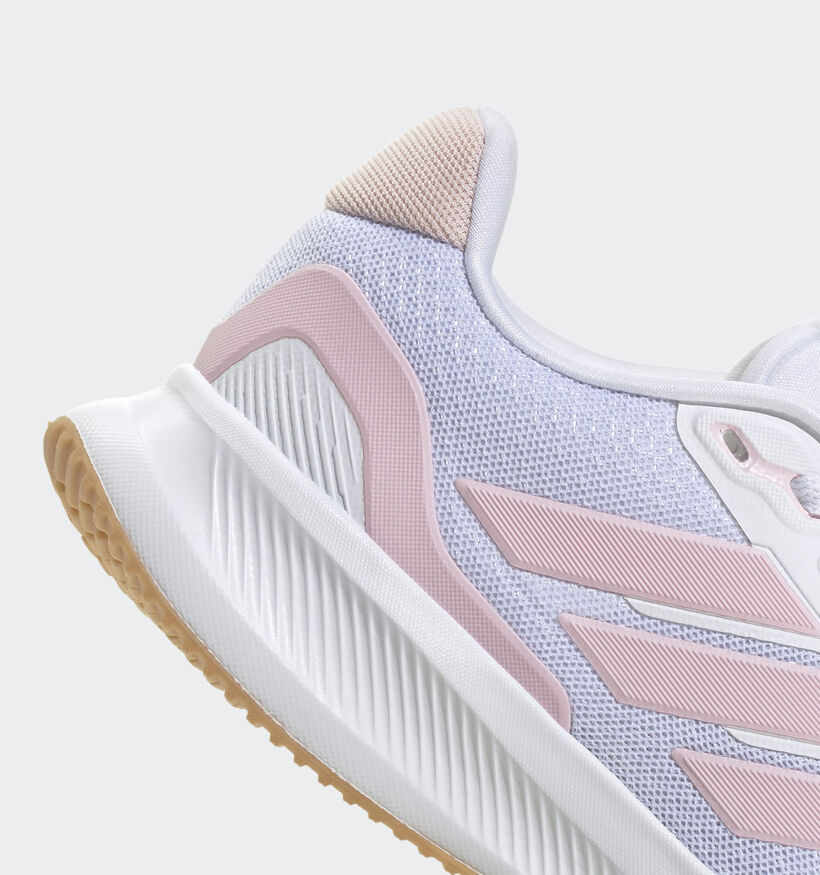 adidas RUNFALCON Wit/Roze Sneakers voor meisjes (359684) - geschikt voor steunzolen