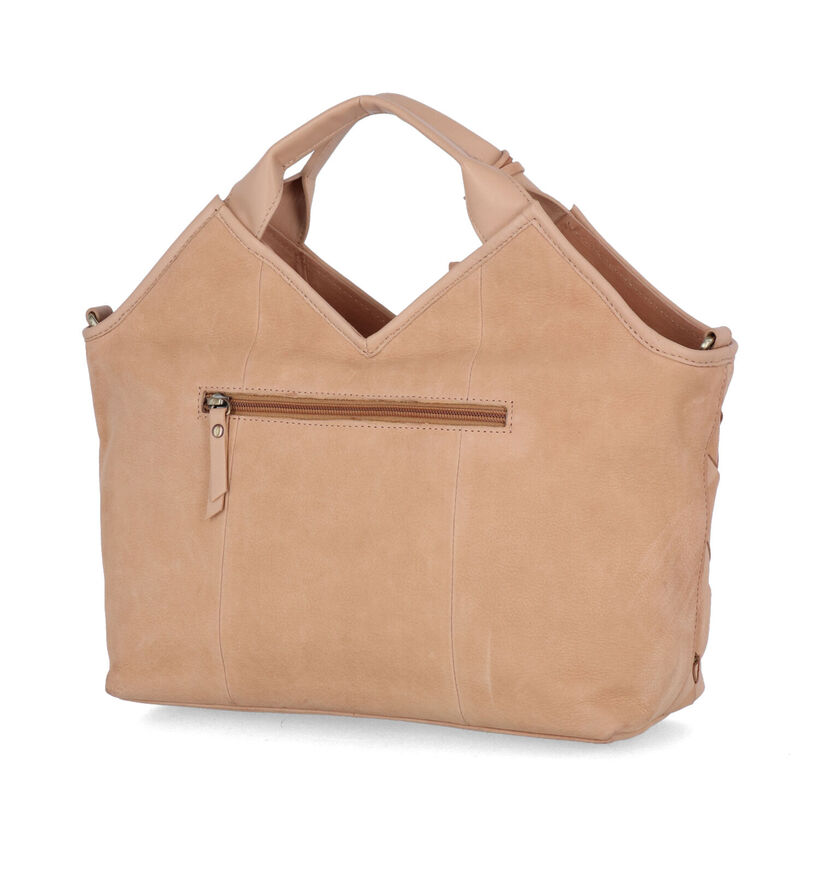 Burkely Even Elin Beige Handtas in leer (321600)