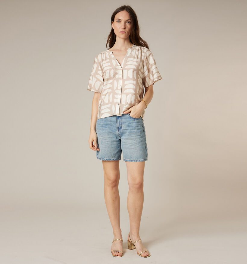 Deeluxe Original Dorlana Beige Blouse voor dames (369764)