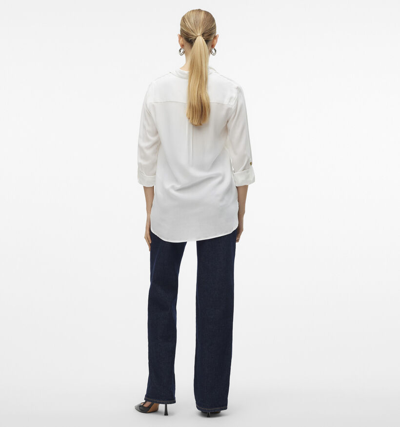 Vero Moda Bumpy Witte Blouse voor dames (369426)
