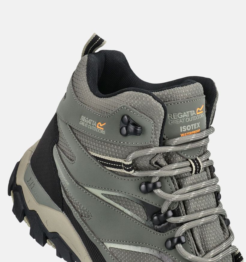 Regatta Holcombe III Groene Wandelschoenen voor heren (377533) - geschikt voor steunzolen