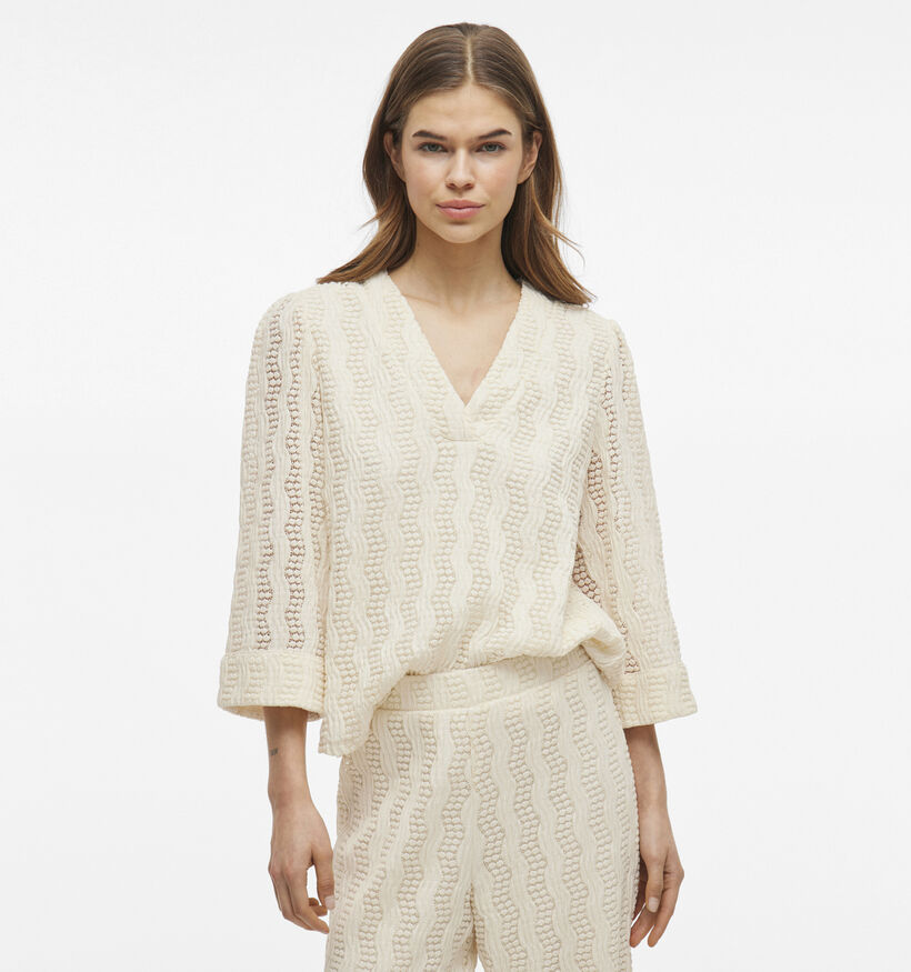 Vila Lumena Beige Blouse voor dames (353018)
