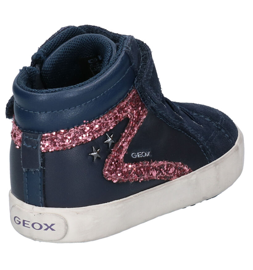 Geox Kilwi Zwarte Hoge Schoenen in daim (278294)