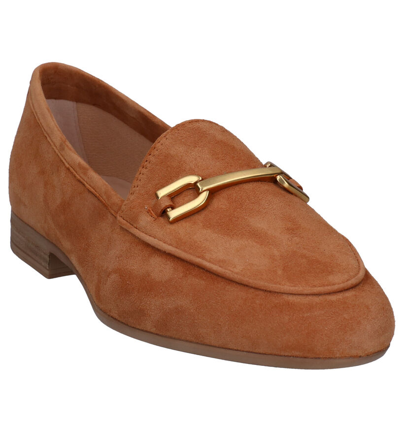 Unisa Dalcy Loafers en Cognac en daim (291027)