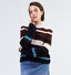 JDY Sonja Pull rayé en Brun pour femmes (332495)
