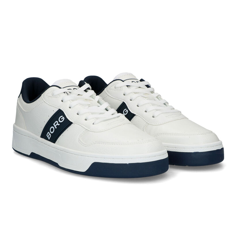 Björn Borg Chaussures à lacets en Blanc pour hommes (320058) - pour semelles orthopédiques