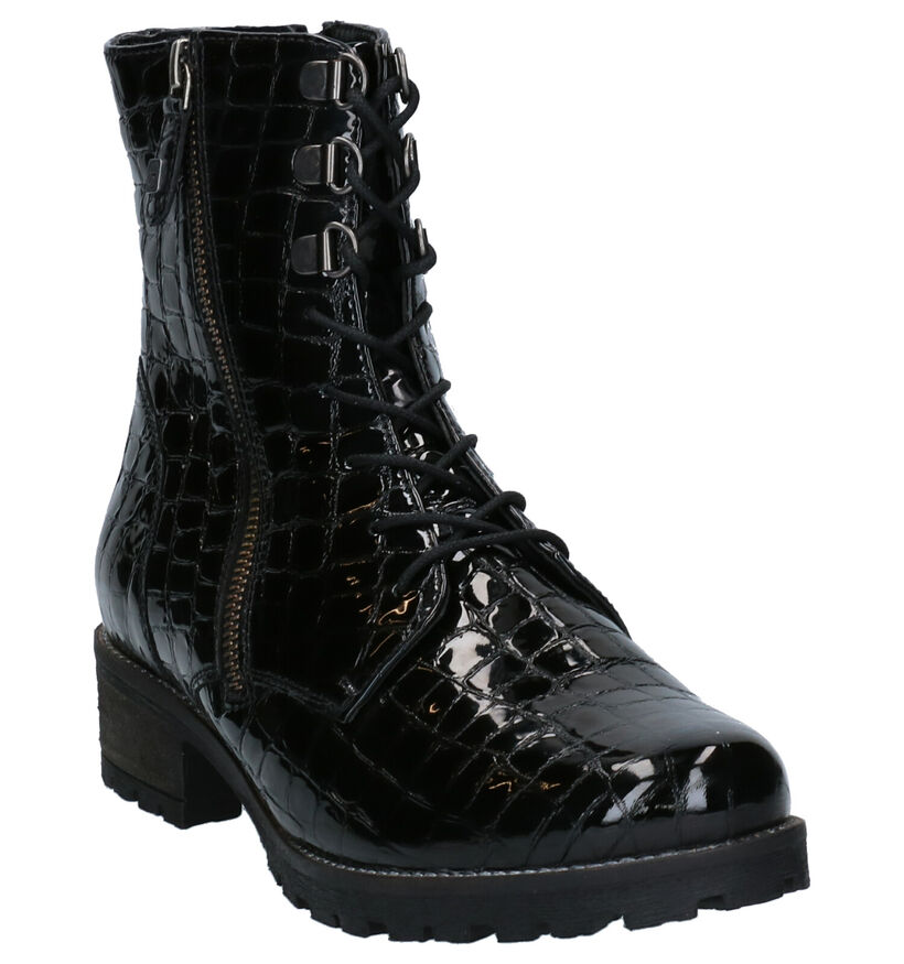 Helioform Bottines en Noir en cuir (262415)