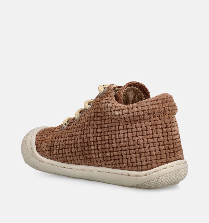 Naturino Cocoon Baskets pour b&eacute;b&eacute; en Brun fonc&eacute; pour filles, gar&ccedil;ons (371641) - pour semelles orthop&eacute;diques