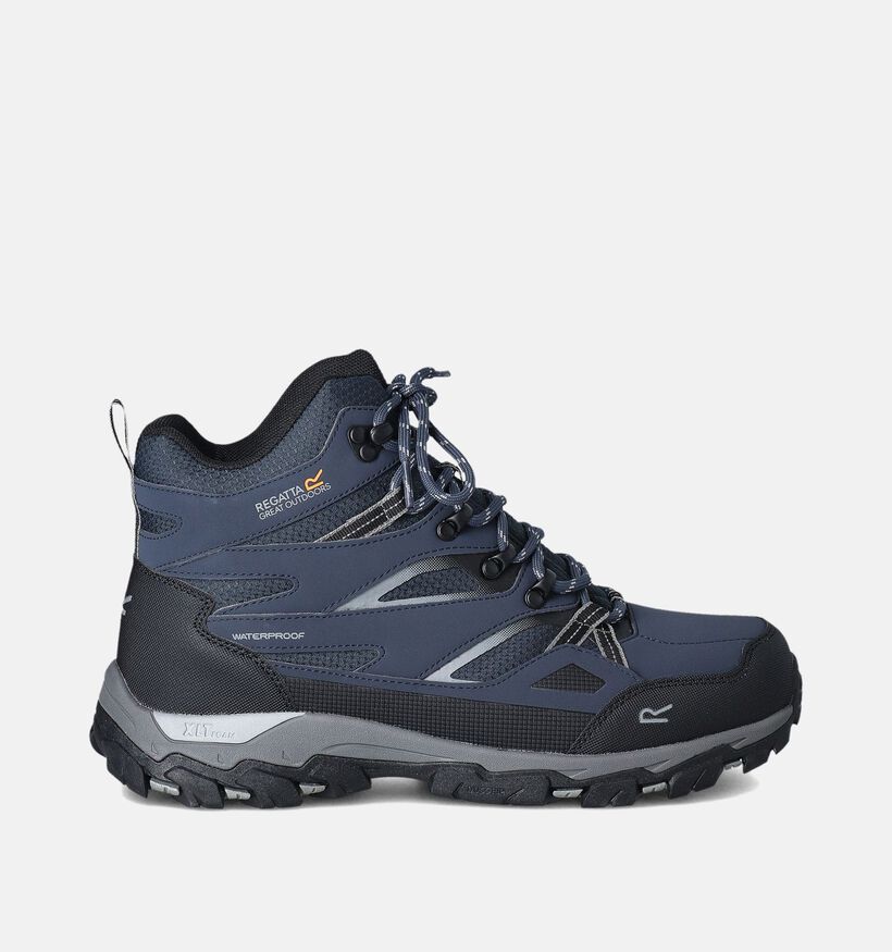 Regatta Holcombie III Chaussures de randonnée étanches en Bleu pour hommes (352346) - pour semelles orthopédiques