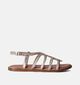 Atelier Tropezien Sandales plates en Or pour femmes (357726)
