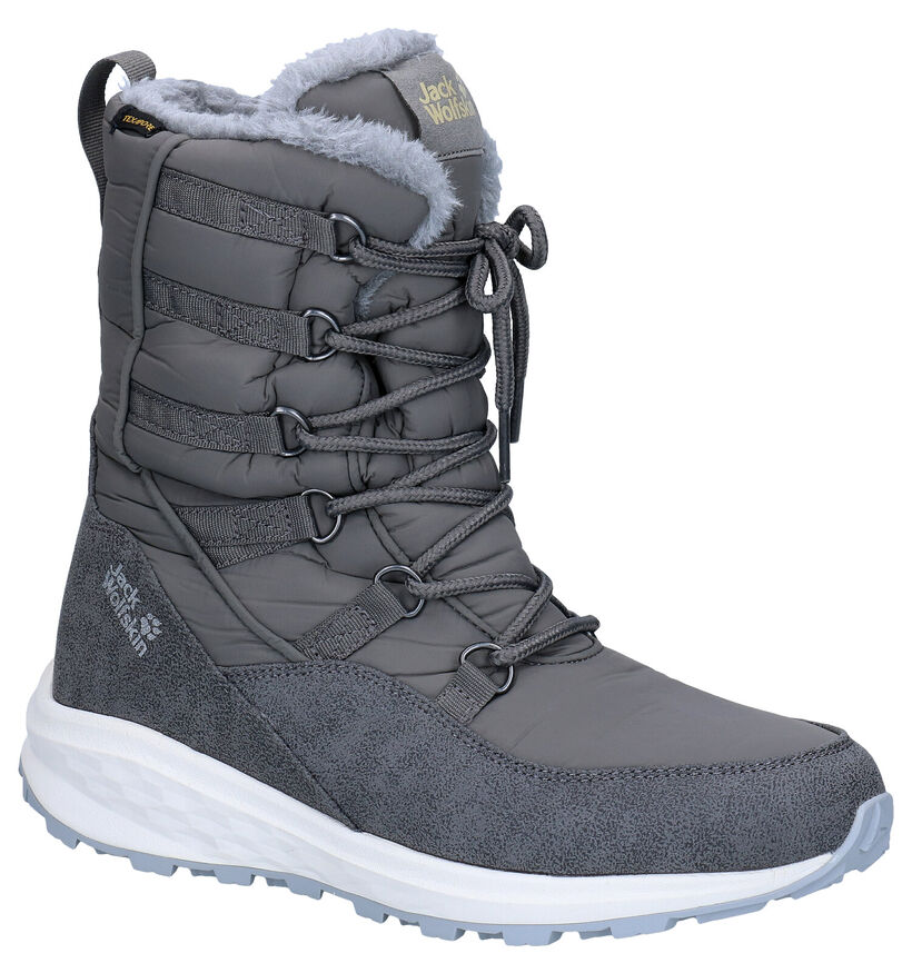 Jack Wolfskin Nevada Texapore Bottes de neige en Gris en simili cuir (282909)