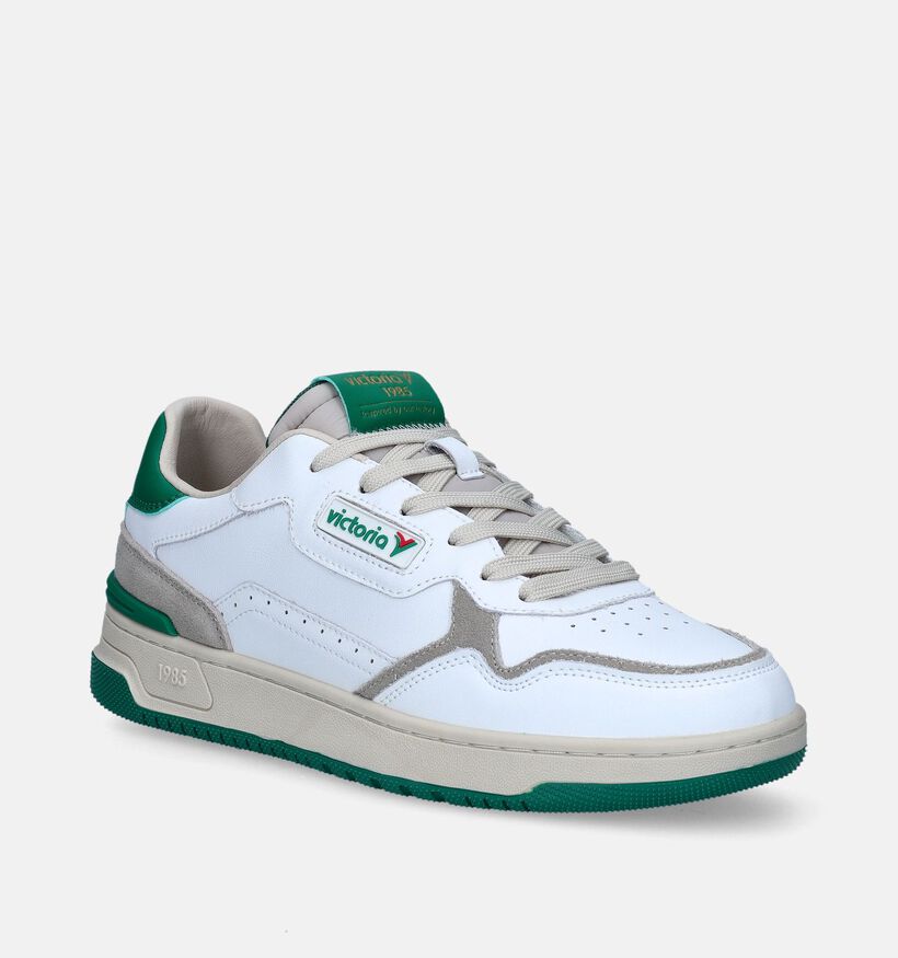 Victoria Baskets basses en Blanc pour hommes (346500) - pour semelles orthopédiques