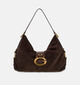 Guess Camden Donkerbruine Schoudertas voor dames (381196)
