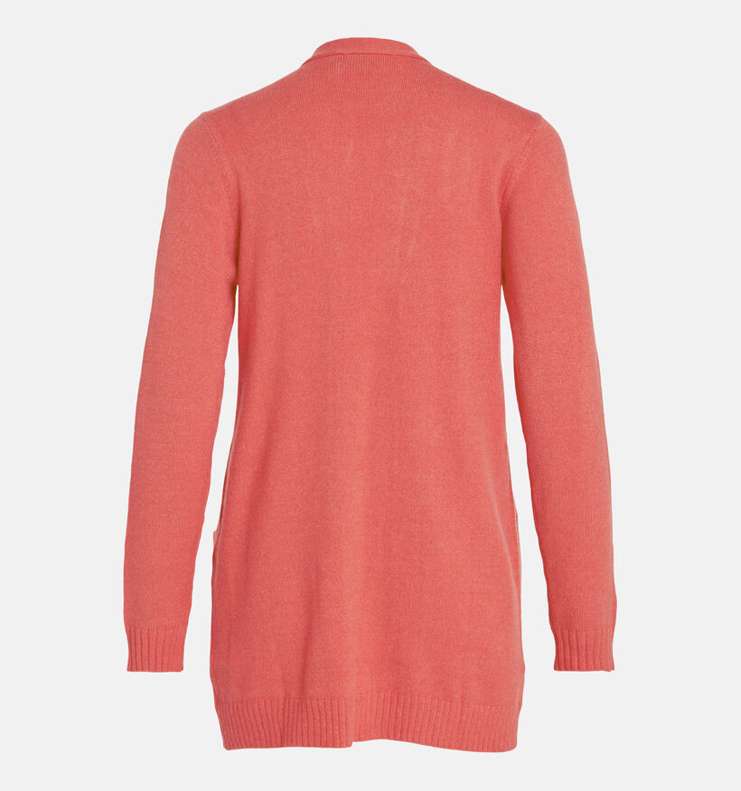 Vila Ril Cardigan tricoté en Orange pour femmes (351768)