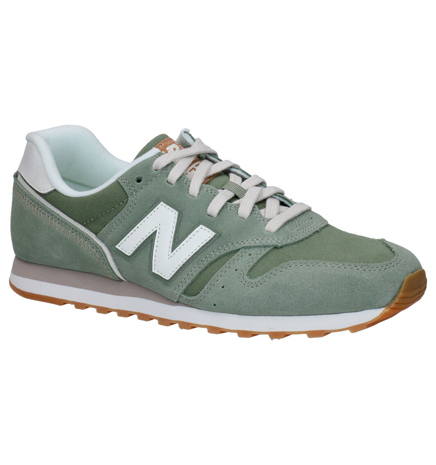 New balance 373 heren groen best sale