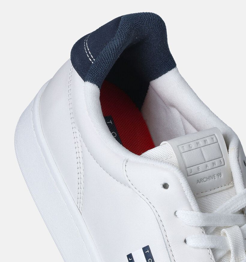 Tommy Hilfiger Archive '98 Baskets en Blanc pour hommes (358656) - pour semelles orthopédiques