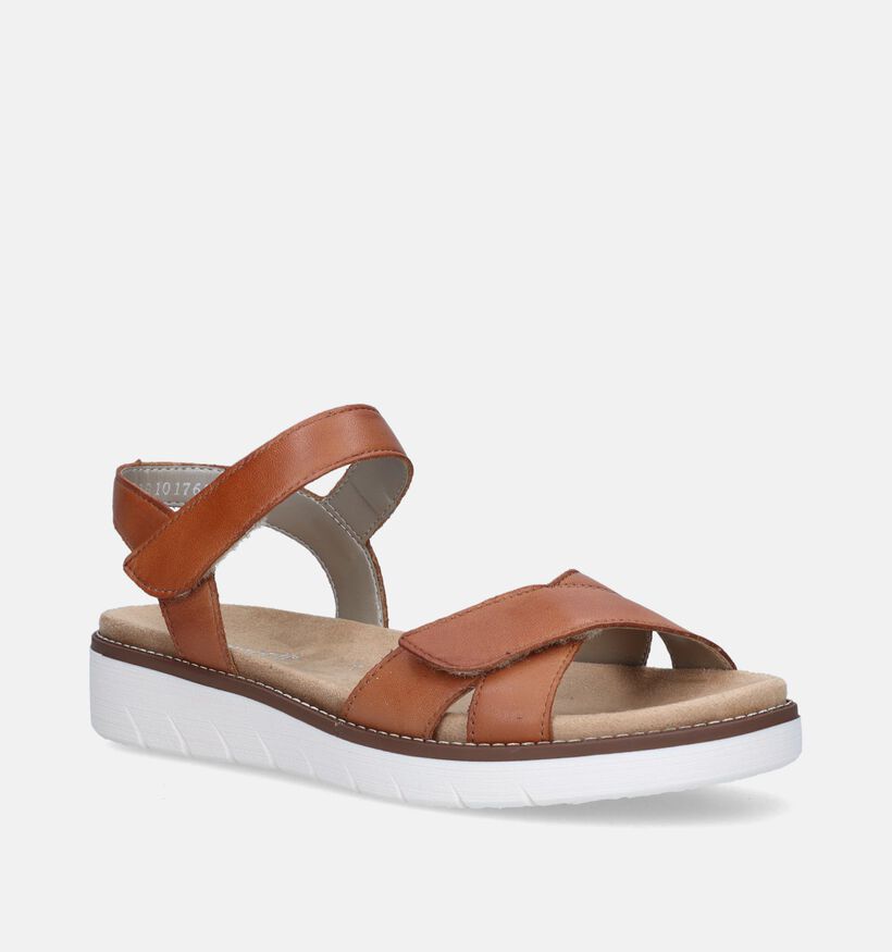 Remonte Sandales compensées en Camel pour femmes (354847)
