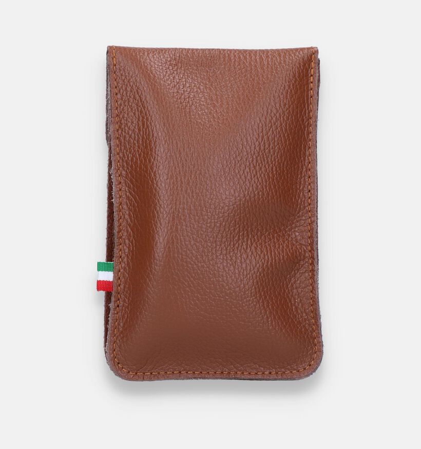 Time Mode Jin Pochette pour téléphone en Marron pour femmes (337420)