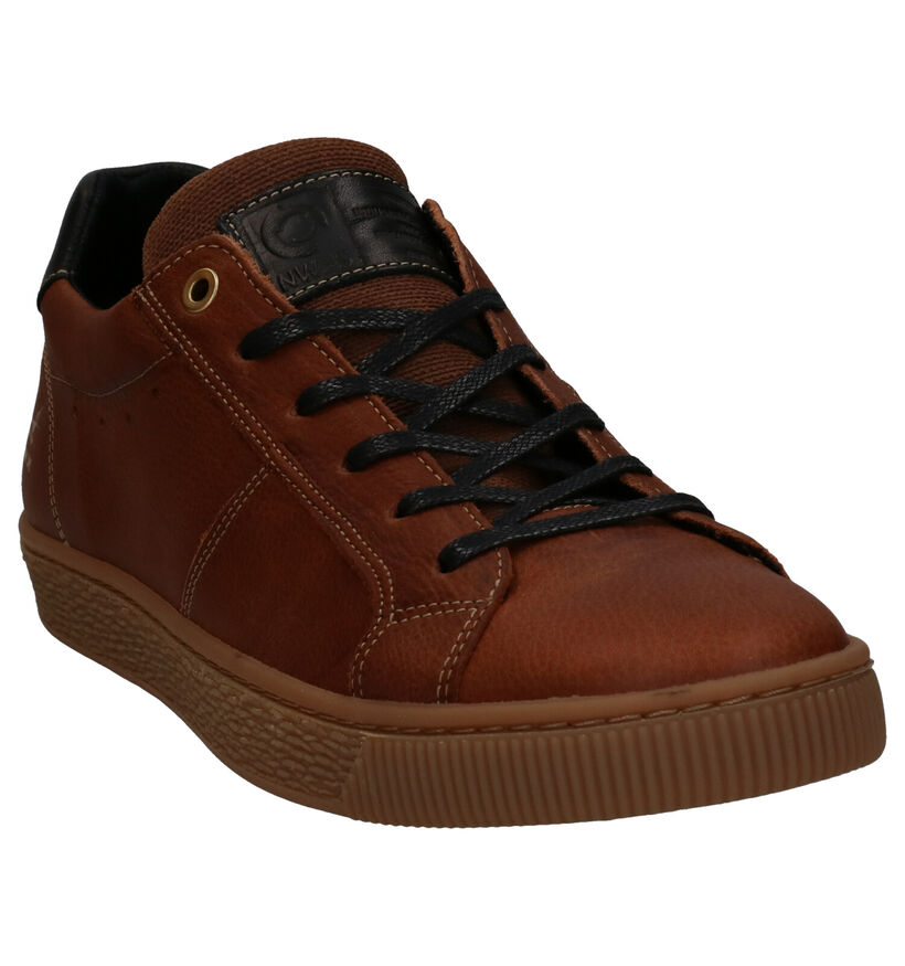 Bullboxer Chaussures à lacets en Brun foncé en cuir (276956)