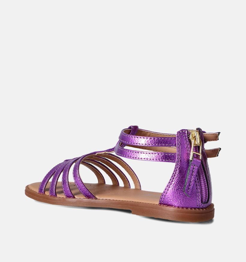Geox Karly Sandales en Mauve pour filles (356430)