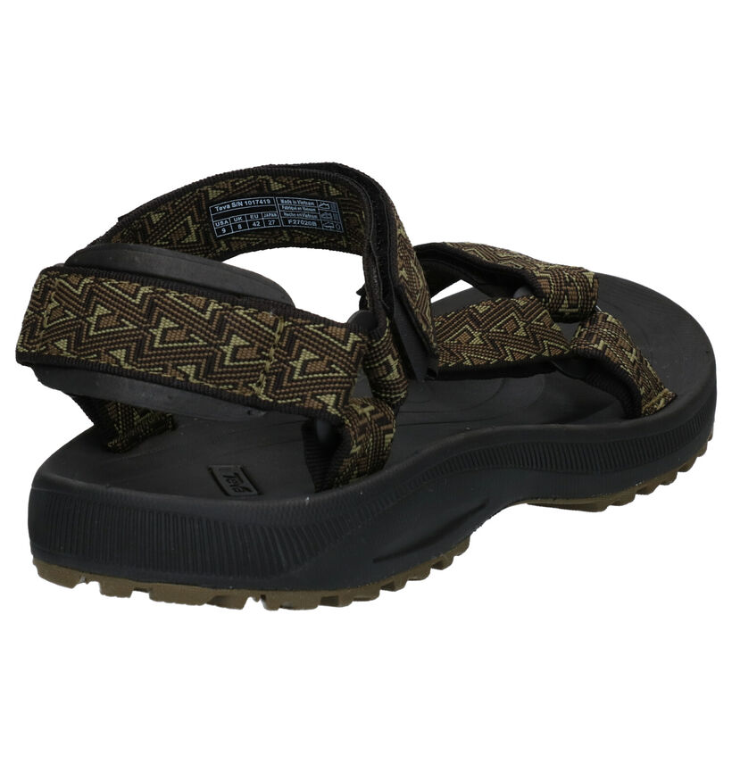 Teva Winsted Sandales en Noir pour hommes (338880)