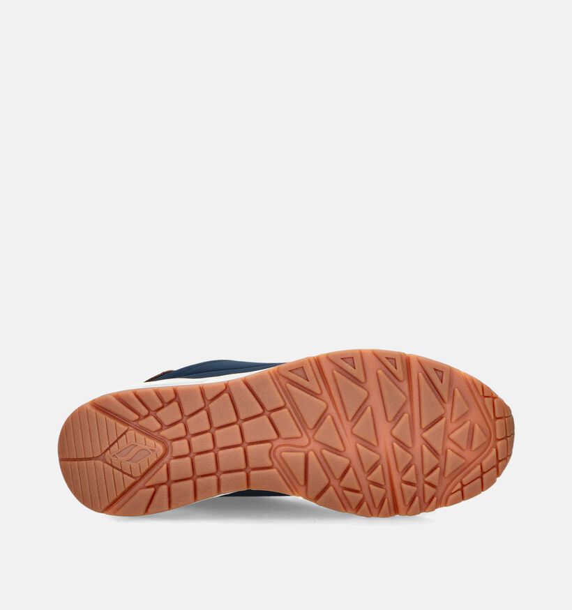 Skechers Uno Suited On Air Baskets en Bleu pour hommes (350323)