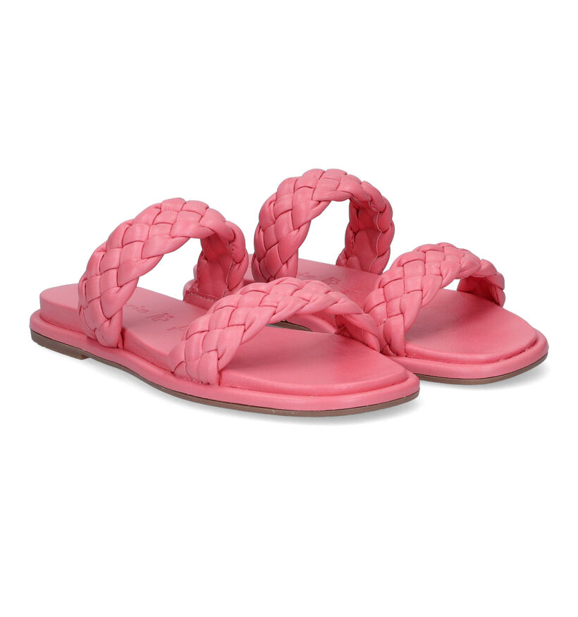 Tamaris Nu-pieds plates en Rose pour femmes (307550)